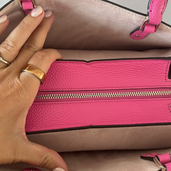 KATE SPADE Gorgeous Pink Handbag with Removable Crossbody Strap EUC - Picture 13 of 13